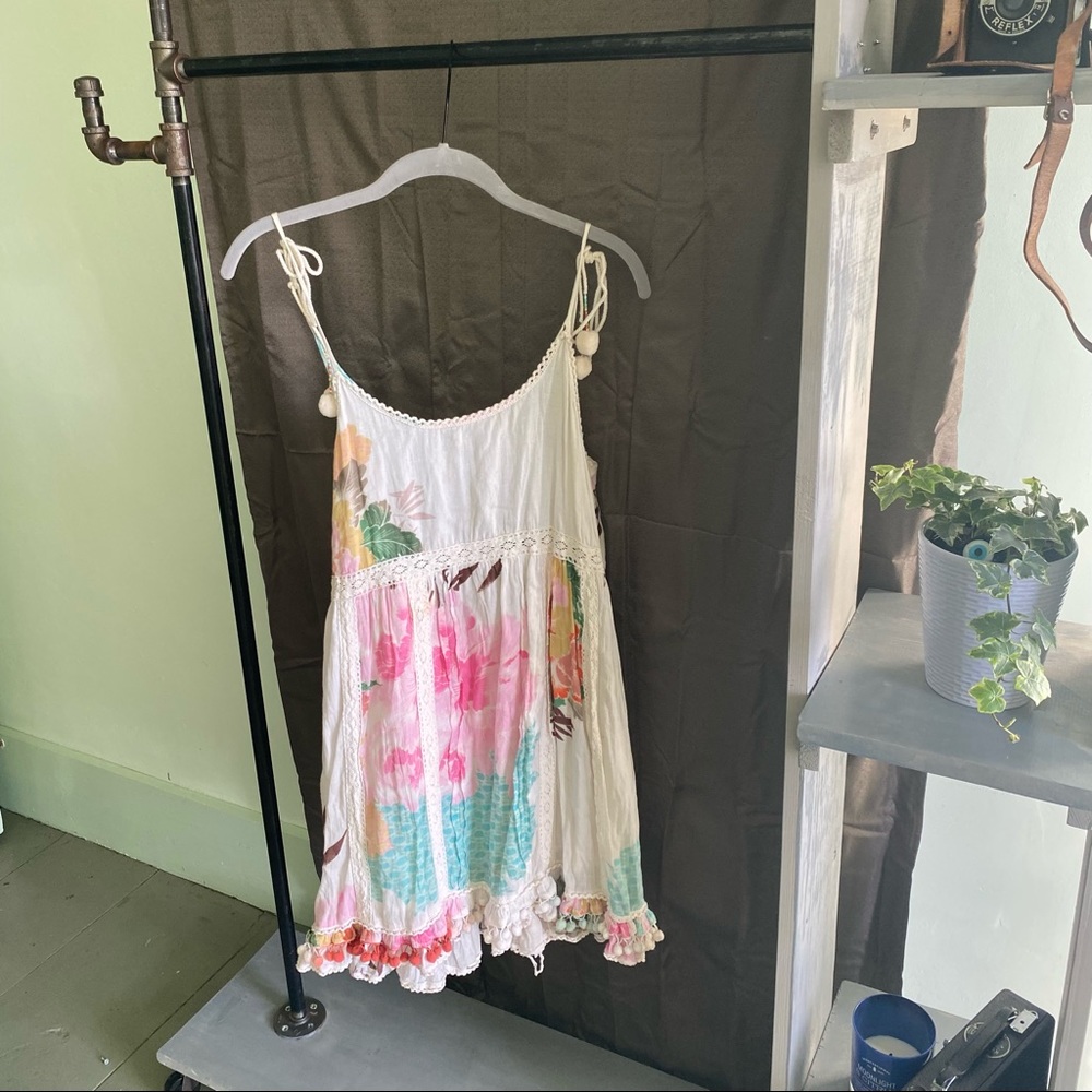 Boho Backless Beach Dress